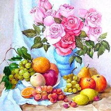 Схема вышивки «Натюрморт.»