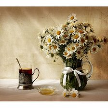 Схема вышивки «Ромашки»