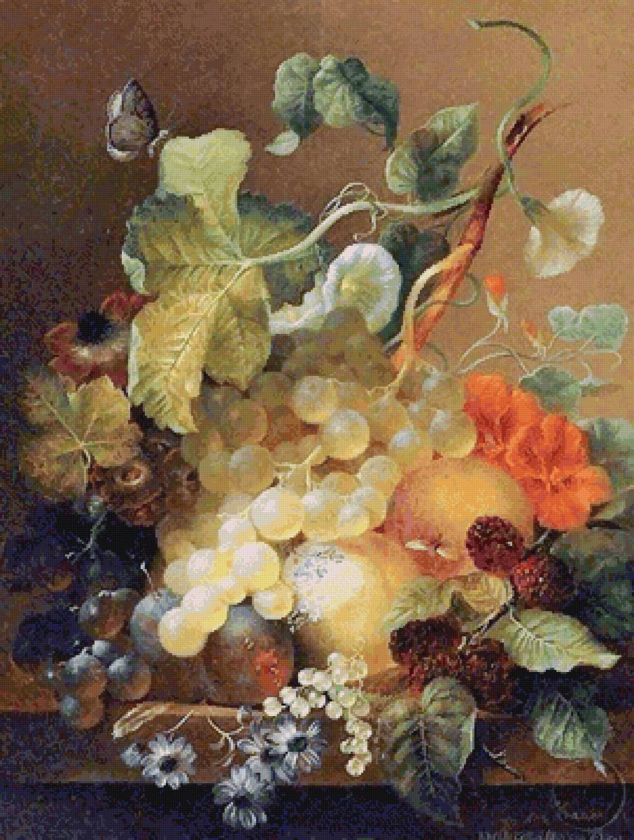 Ян Ван Хейсум. Натюрморт - ян ван хейсум, натюрморт - предпросмотр