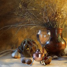 Схема вышивки «Бокал воды»