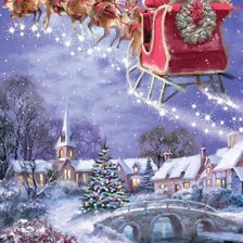 Схема вышивки «The Macneil Studio. САНТА И САНИ»