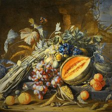 Схема вышивки «Корнелис де Хем. Натюрморт»