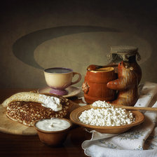 Схема вышивки «Масленица»