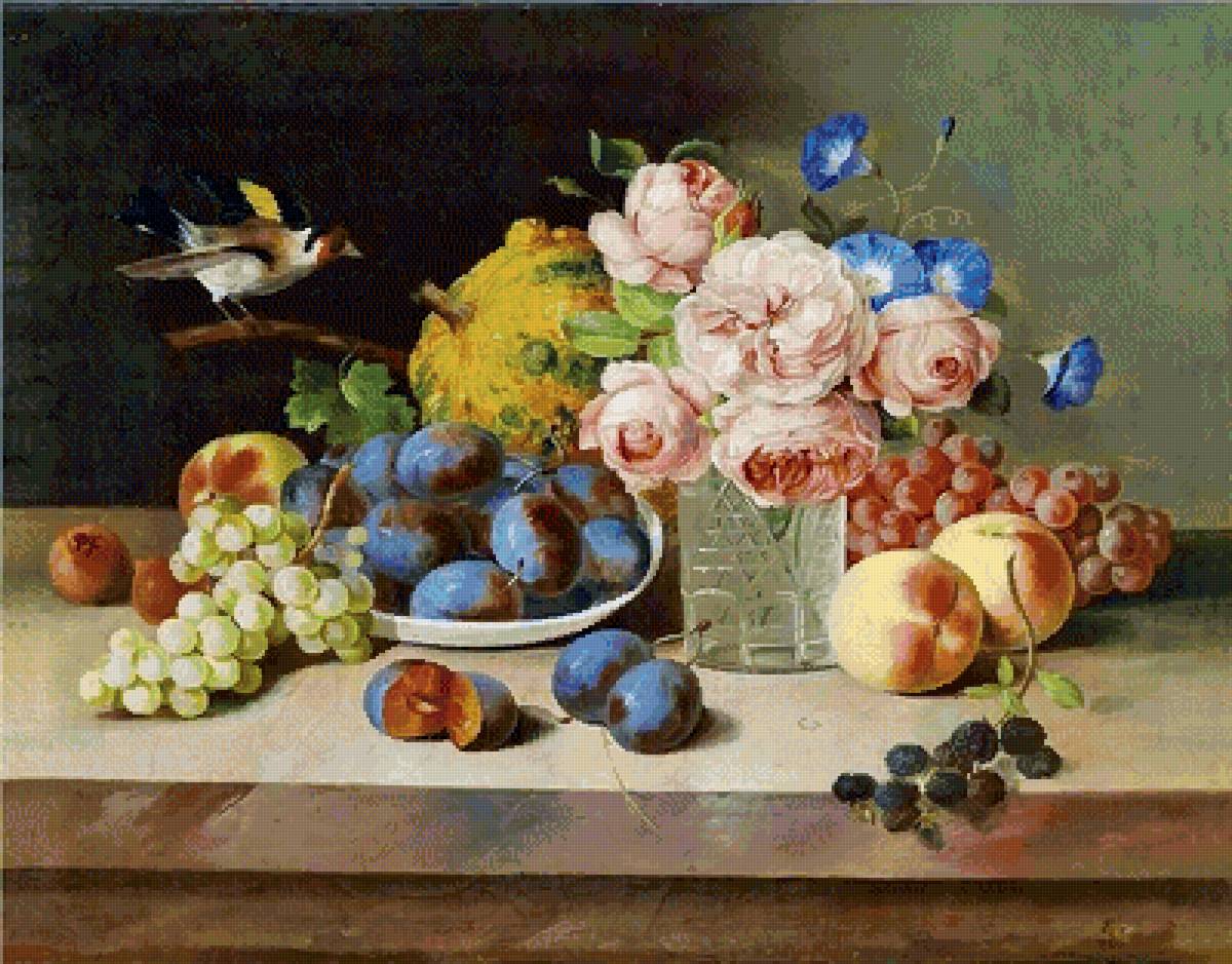 Франц Ксавер Петтер. Натюрморт - франц ксавер петтер, натюрморт - предпросмотр