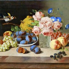 Схема вышивки «Франц Ксавер Петтер. Натюрморт»