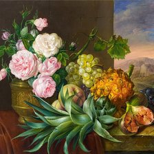 Схема вышивки «Франц Ксавер Петтер. Натюрморт»