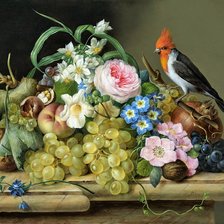 Схема вышивки «Франц Ксавер Петтер. Натюрморт»