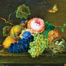 Схема вышивки «Франц Ксавер Петтер. Натюрморт»