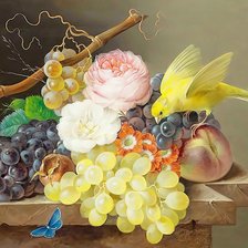 Схема вышивки «Франц Ксавер Петтер. Натюрморт»