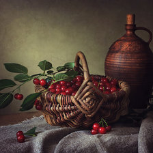 Схема вышивки «Вишня»