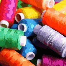 Схема вышивки «Нитки»