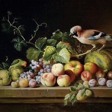 Схема вышивки «Натюрморт. Худ. Якоб Богдани»