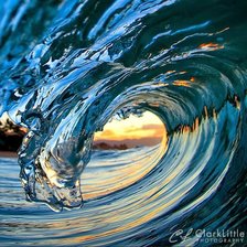 Схема вышивки «Волна»