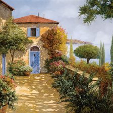 южный дворик