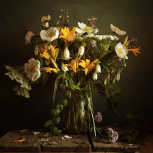 Схема вышивки «Яркое лето»