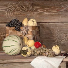 Схема вышивки «Натюрморт с арбузом»