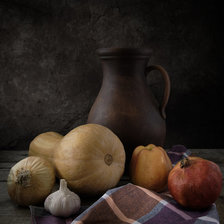 Схема вышивки «Фрукты и овощи»