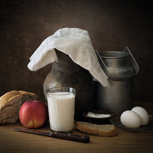 Схема вышивки «Деревенский натюрморт»