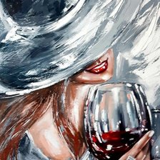 Схема вышивки «Шляпа»