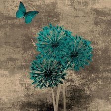 Схема вышивки «Одуванчики»