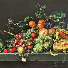 Схема вышивки «Якоб ван Вальскапелле. Натюрморт.»