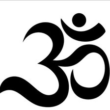 Схема вышивки «Символ "Ом"»