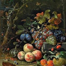 Схема вышивки «Натюрморт. Худ. Абрахам Миньон»