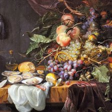 Схема вышивки «Якоб ван Вальскапелле. Натюрморт»