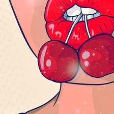 Схема вышивки «Вишни»