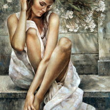 Схема вышивки «Женская красота»