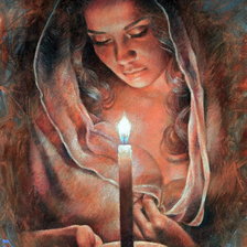 Схема вышивки «Женская красота»