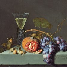 Схема вышивки «Якоб ван  Вальскапелле. Натюрморт»