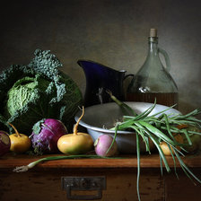 Схема вышивки «Овощной натюрморт»