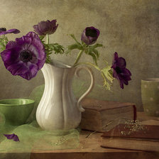 Схема вышивки «Анемоны»