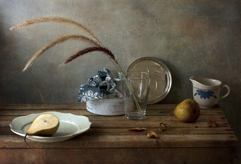 №2518380 - груши, колоски, натюрморт - оригинал