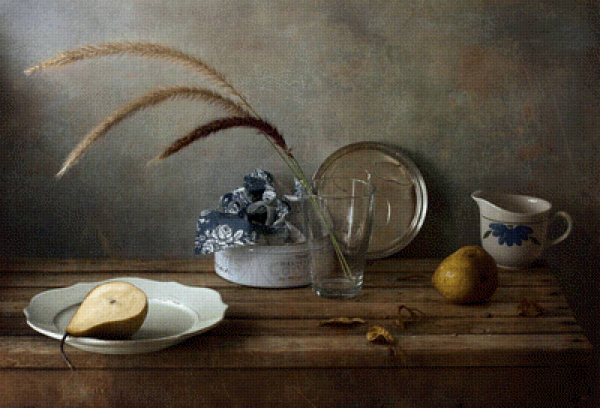 №2518380 - груши, колоски, натюрморт - предпросмотр