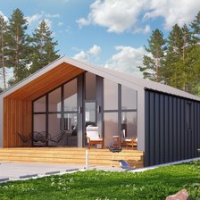 Схема вышивки «Барнхаус»