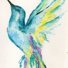 Схема вышивки «Colibri»