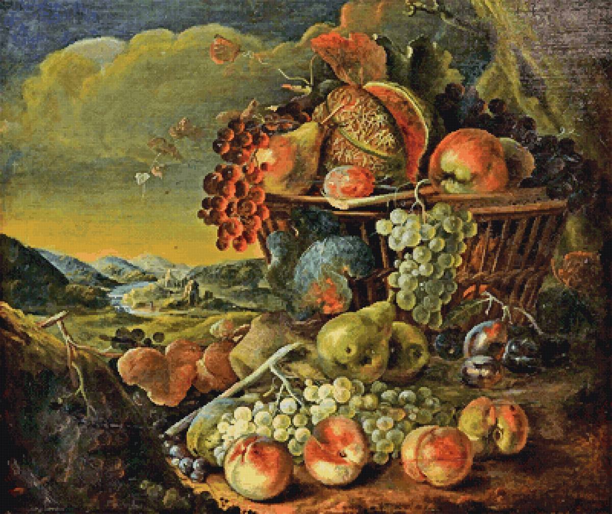 Абрахам Брейгель. Натюрморт - фрукты, натюрморт, абрахам брейгель - предпросмотр