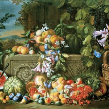 Схема вышивки «Абрахам Брейгель. Натюрморт.»