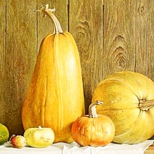 Схема вышивки «По картине Николая Рыжего Тыквы»