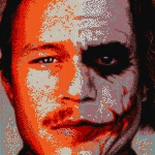 Схема вышивки «реалность и персонаж»