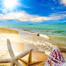 Схема вышивки «Побережье1»