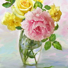 Схема вышивки «букет»