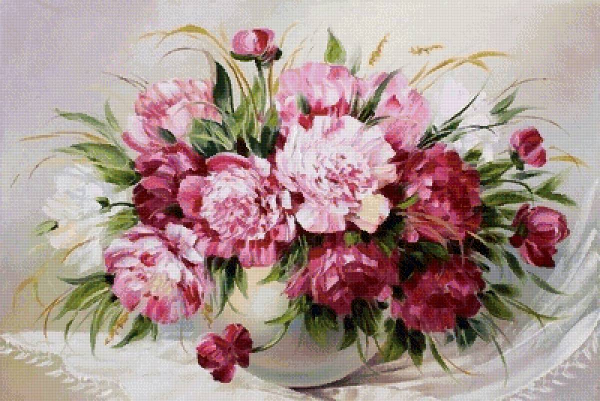 Букет Пионов - букет, пионы - предпросмотр