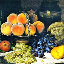 Схема вышивки «Уильям Мейсон Браун. Натюрморт»