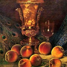 Схема вышивки «Уильям Мейсон Браун. Натюрморт»