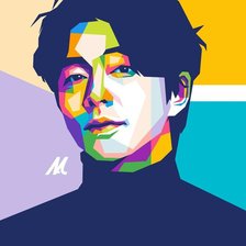 Схема вышивки «актер из игр кальмаров»