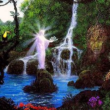 Схема вышивки «Ангел»