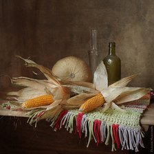 Схема вышивки «Кукуруза»